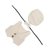 Infant Photography Waistcoat Cotton Wool