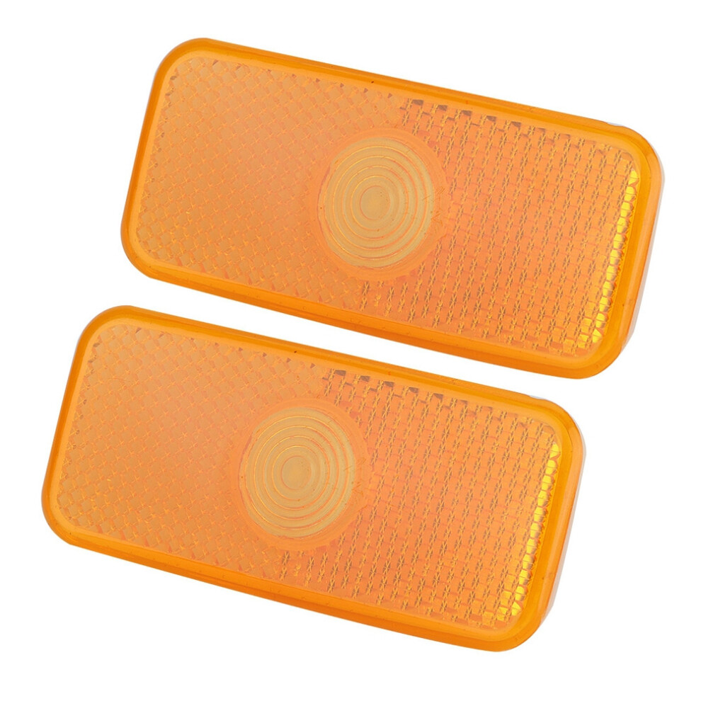Pair Car Side Marker Lamp Lens Cover Fits Ford Transit Mk6/Mk7 Light 7601393309614