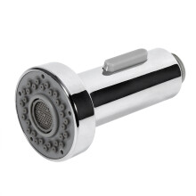 Chrome Dual Mode Kitchen Faucet Spray Head 5.5x10cm Durable & Water Saving