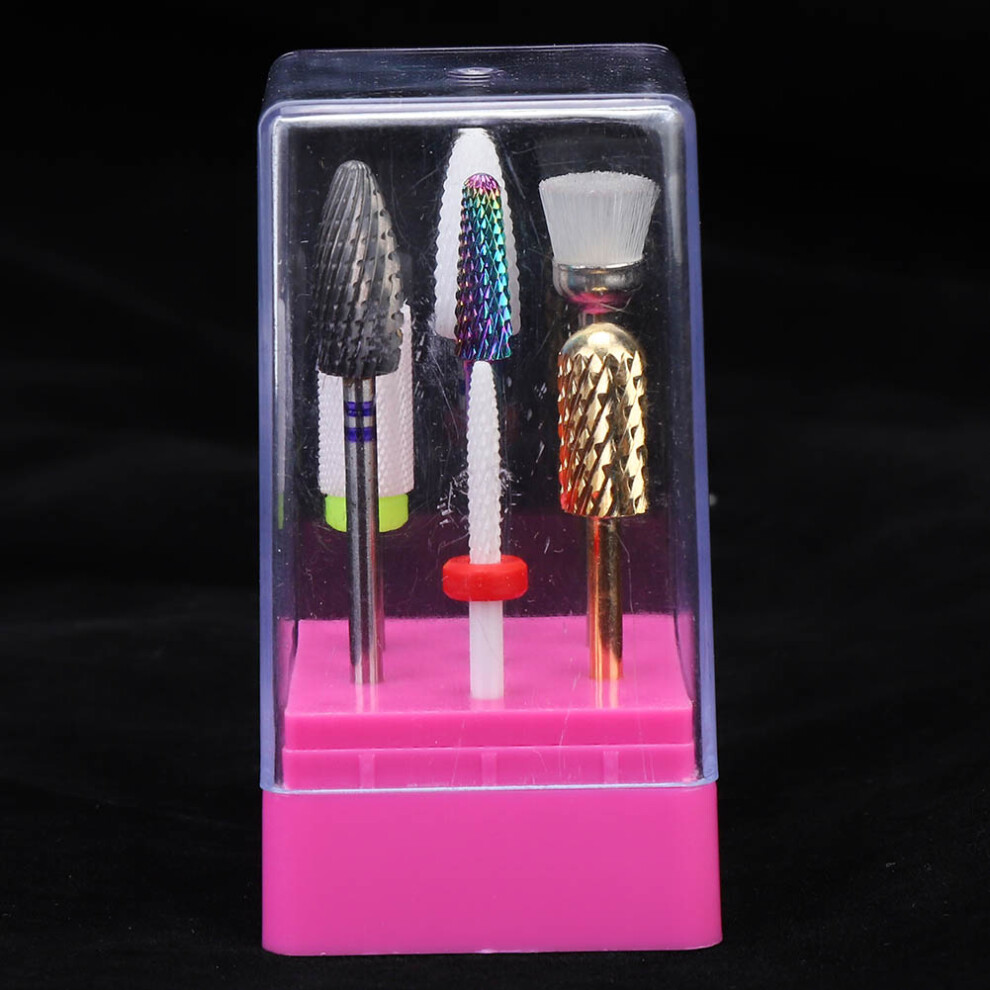 7pcs Nail Art Grinding Heads for Dead Skin Removal â Stainless Steel TZ-7