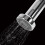 Chrome Dual Mode Kitchen Faucet Spray Head 5.5x10cm Durable & Water Saving 11