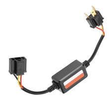 2pcs Car LED Headlight Error Cancelers for H4 9V-12V, Anti Flicker