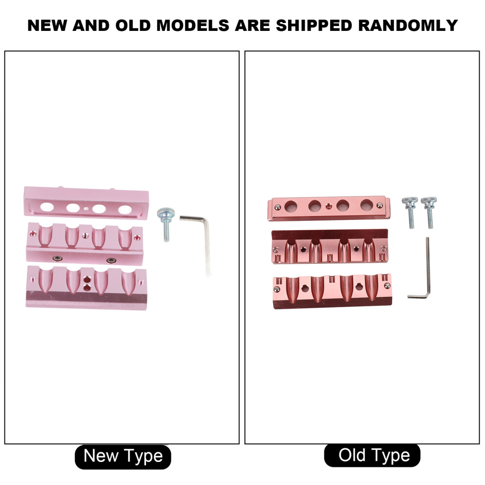 12.1mm Rose Gold 4-Hole Dual Use DIY Lipstick Mold Cosmetic Tool