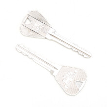 Folding Key for Bottle Trick