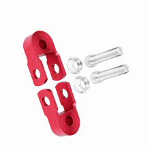 Motorcycle Rear Shock Riser 2pcs - Universal Fit No Screw Height Enhancement
