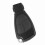 2-Button Car Remote Shell for Mercedes Benz, Black ABS, Fits Various Models 3