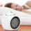 Stylish Projection Alarm Clock Digital LCD White Voice Talking Clock with USB 9
