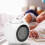 Stylish Projection Alarm Clock Digital LCD White Voice Talking Clock with USB 11