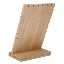 Wooden Jewelry Holder Beige for Necklaces & Bracelets – Display & Storage