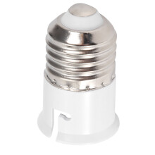 Durable E27 to B22 Light Bulb Adapter Converter Base for Household