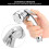 Handheld Bidet Spray Nozzle ABS Electroplated Shower Head Bathroom Accessory 10