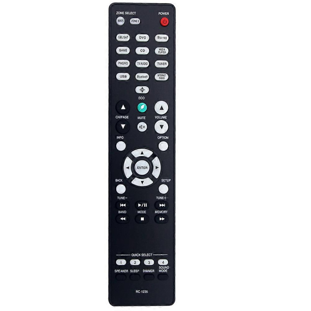 Rc-1235 Replaced Remote Control For Denon Network Stereo Receiver Rc-1235 Dra-800H Dra800h 6935161826432
