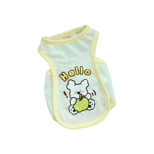 Ventilated Season Refrigerating Waistcoat Canines Thin-Green M