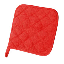 Hanging Protective Pad With Sturdy Polyester Grid Surfaces-Red