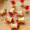 Clear Glass Beads For DIY Christmas Crafts-Red ceramic apple 4