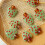 Clear Glass Beads For DIY Christmas Crafts-Red ceramic apple 6