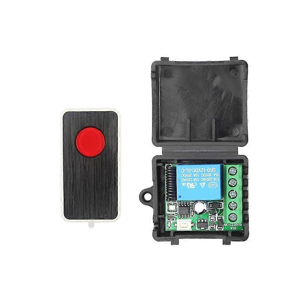 433Mhz Dc12v 10A Single Channel Relays Module Receiver Wireless Remote 6935161788099