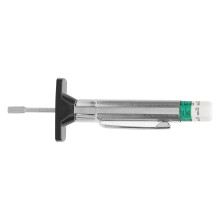 Portable Car Tire Tread Depth Gauge 0-25mm Stainless Steel & ABS