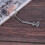 Silver Simulation Vernier Caliper Model Ruler Slide Keychain 5