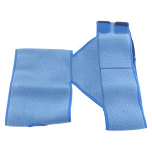 Blue Elastic Double Pressure Non-Slip Waist & Leg Protector, Adjustable Fit