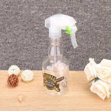 280ml Vintage Refillable Water Spray Bottle, Transparent Hair Accessory
