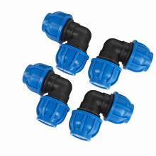 32mm PE Elbow Pipe Fitting Set 4Pcs