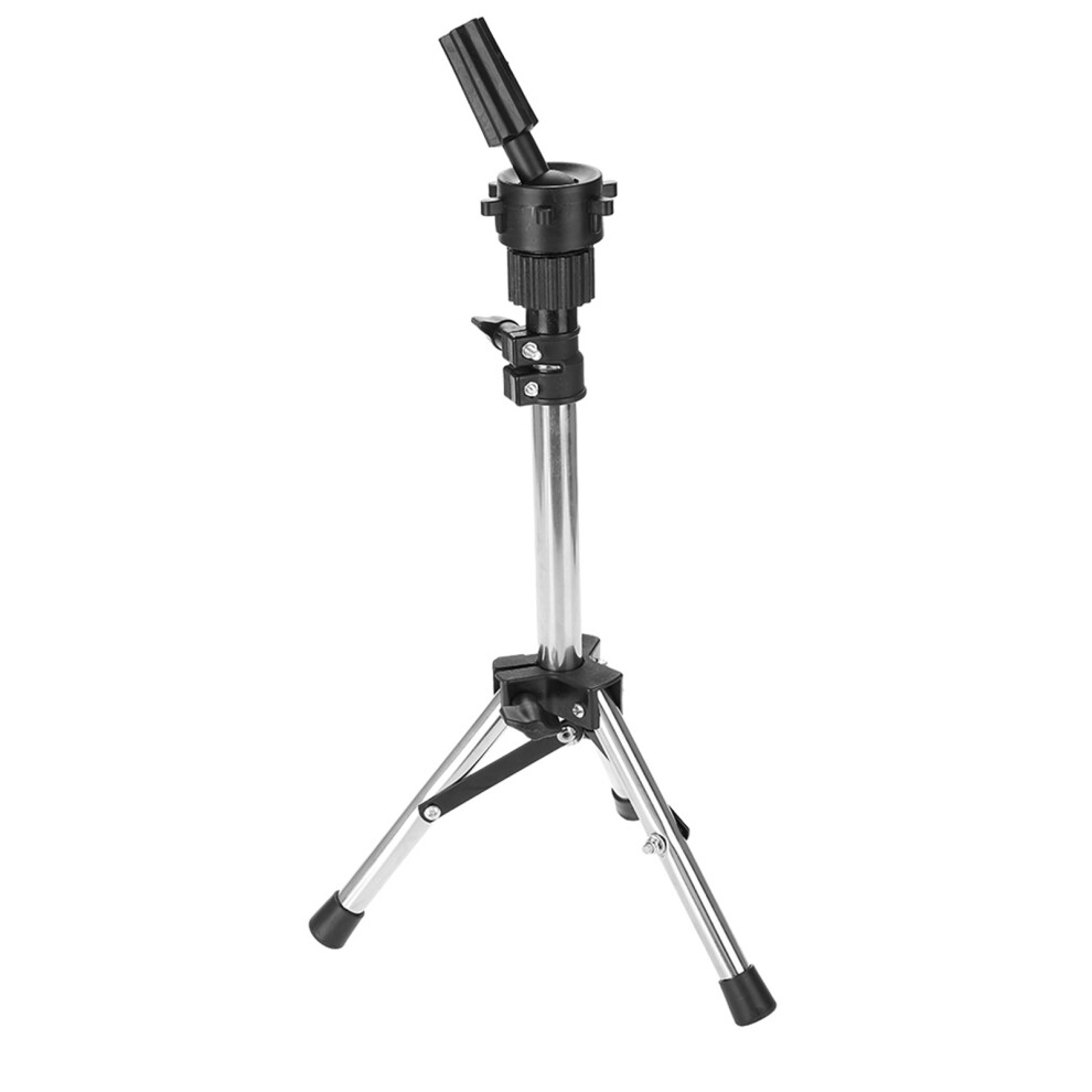 Hairdressing Training Head Holder Adjustable Salon Model Mannequin Head Tripod