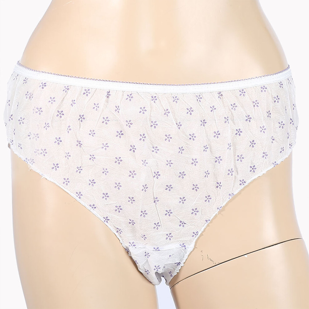 7pcs Women's Disposable Postpartum Underwear XL, Cotton & Non Woven