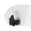 Universal Motorcycle Adjustable Clear Windscreen 280mm x 105mm 7