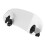 Universal Motorcycle Adjustable Clear Windscreen 280mm x 105mm 16