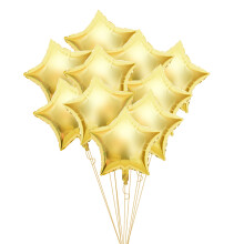 10pcs 10" Aluminum Foil Balloons for Party & Wedding in Colors