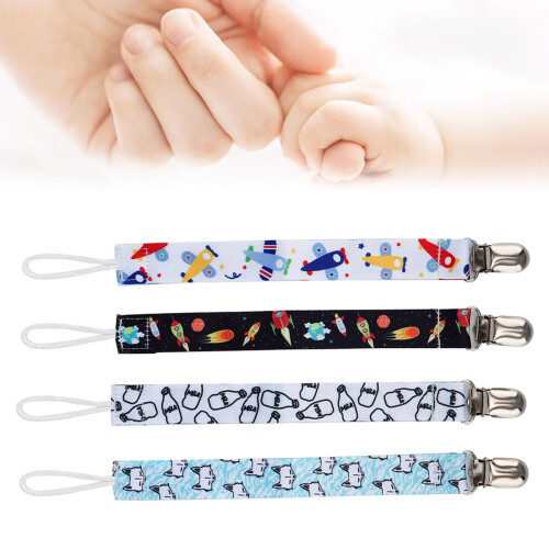 Infant Pacifier Leash Cotton
