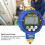 Digital HVAC Pressure Gauge for R32 Refrigerant Low Pressure Testing Tool 5