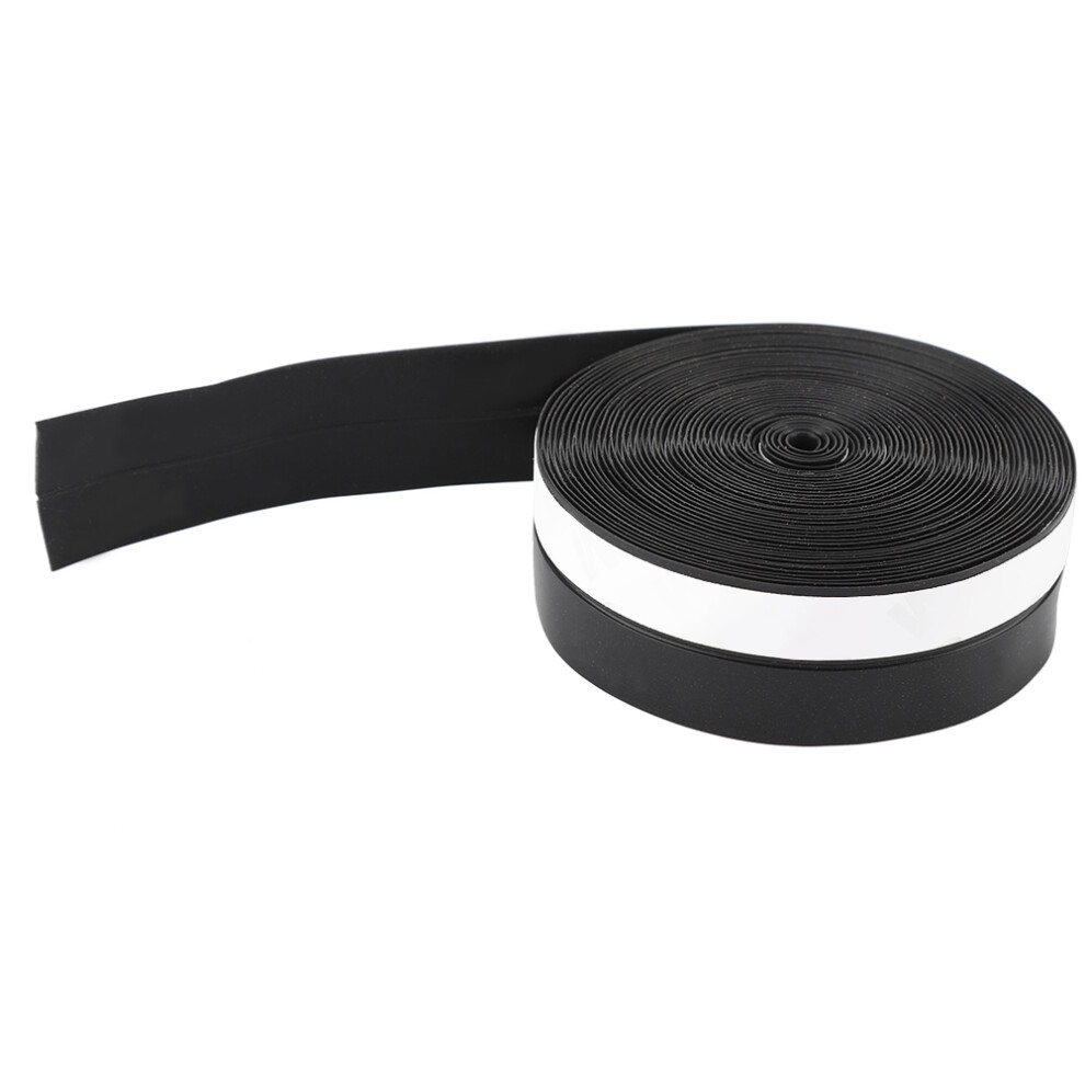 Self Adhesive Dust Proof Seal Strip For Doors & Windows 5M X 25Mm Black 6941393267103