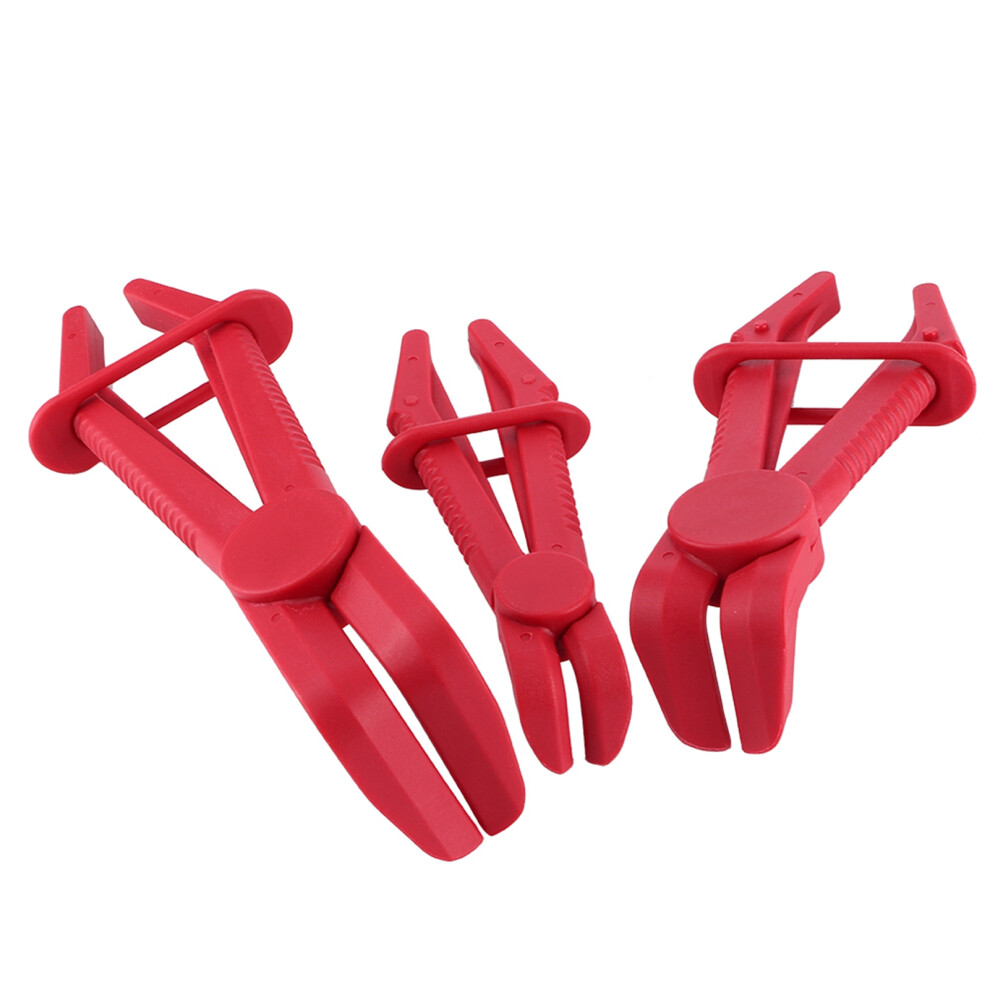 Nylon Hose Clamp Pliers Set 3Pcs For Brake Fuel Gas Coolant Radiator Hoses 6901393323599