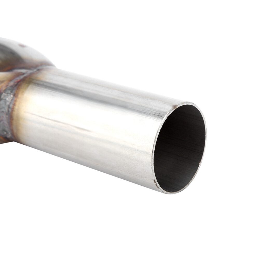 Stainless Steel Dual 1.5'' Id Inlet Single 1.75'' Od Outlet Exhaust Merge Collector 8751393324595