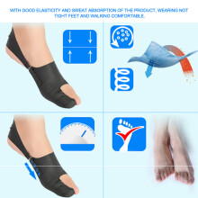 Ultra Thin Hallux Valgus Corrector Toe Separator Bunion Fixer S/M/L