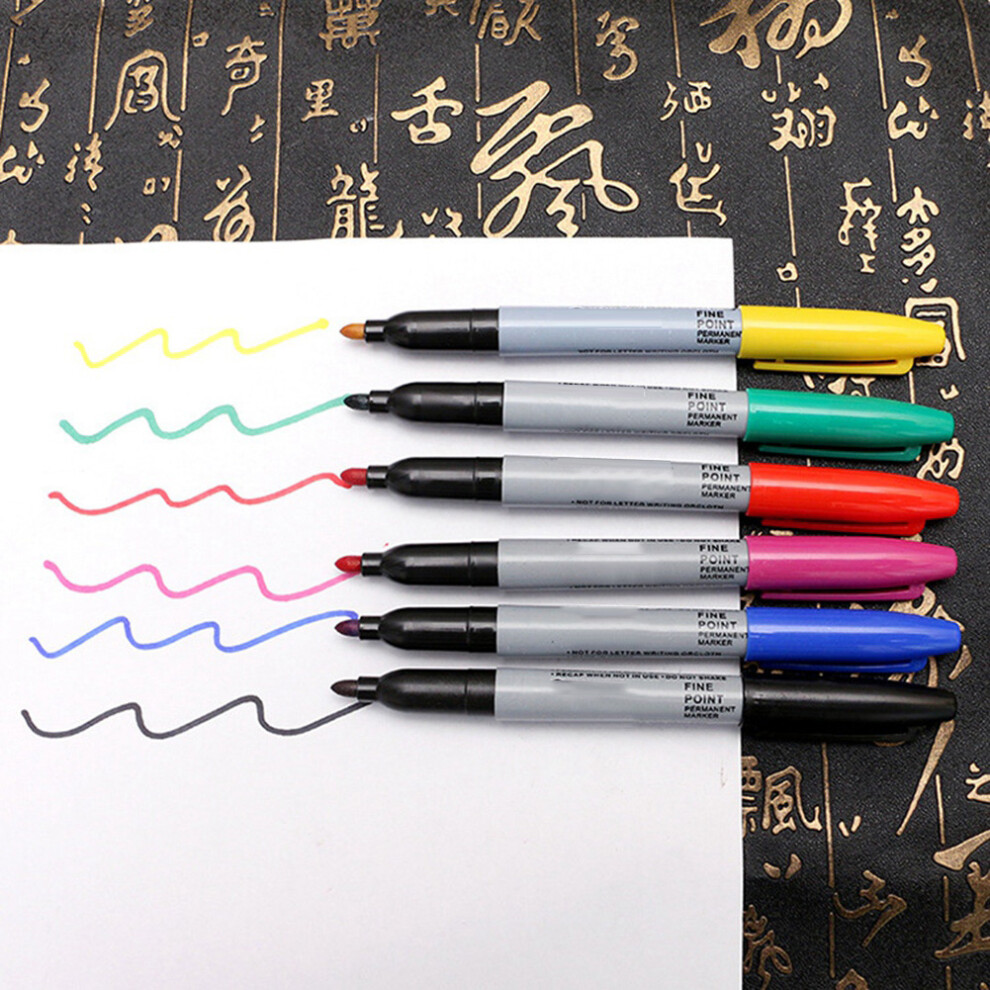 6pcs Semi-Permanent Tattoo Pens