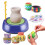 Children Ceramic Craft Studio DIY Pottery Machine, Plastic, 800g 7