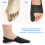 Ultra Thin Hallux Valgus Corrector Toe Separator Bunion Fixer S/M/L 3