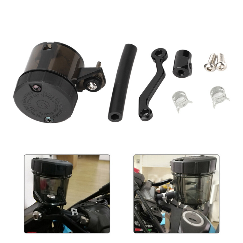 Universal Motorcycle Brake Fluid Reservoir Clutch Oil Cup Abs Durable Replacement 9321393271732