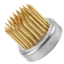 Brass Flower Arrangement Kenzan, 61 Needles, 3.5cm Diameter