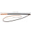 Leather Dog Training Whip, Durable, 53.5cm, Random End Colors 3