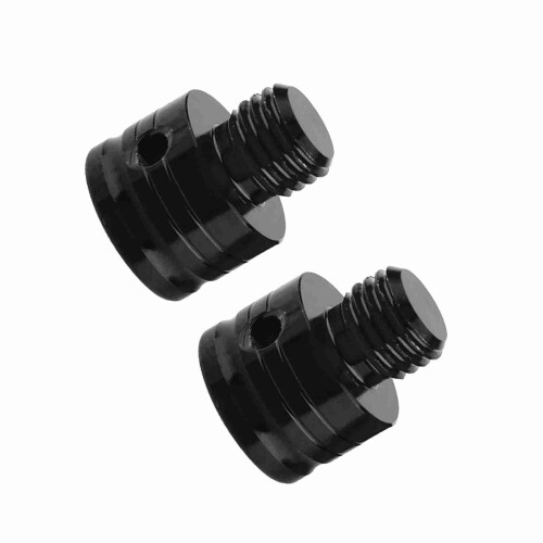 M10*1.25 Motorcycle Mirror Threads Black Replacement Bolts for Rearview Mirrors 2