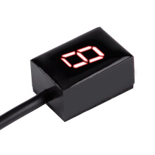6 Speed Digital Motorcycle Gear Indicator for Honda CB Series, Red