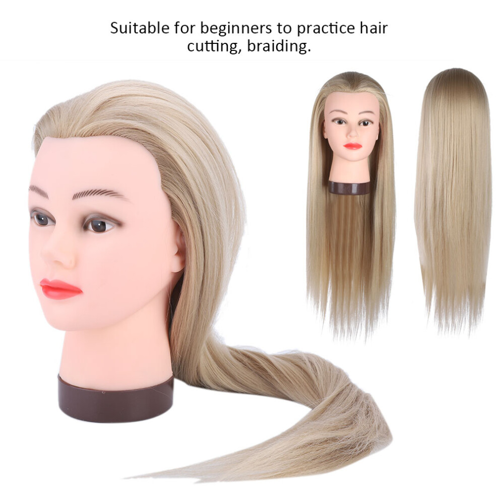 Unisex Hairdresser Training Wig Mannequin Head