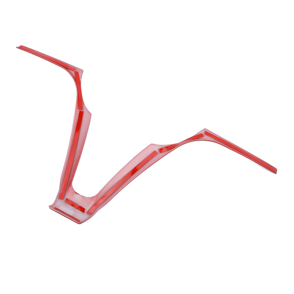 V Shape Steering Wheel Frame Red 7293282548299