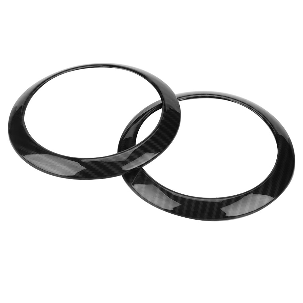 W213 Mercedes Benz E Class 16-18 Carbon Fibre Air Vent Ring Cover Set (2) 8741393275348
