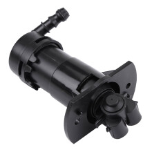 Right Side Car Headlight Washer Nozzle Pump for A6 2004-2011, Black