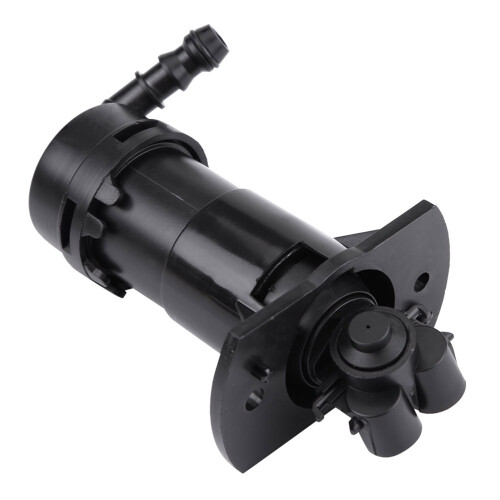 Right Side Car Headlight Washer Nozzle Pump for A6 2004-2011, Black